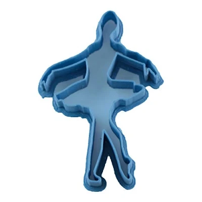 Obrázek Cuticuter Kinder Ballerina Ausstechform, Blau, 8 x 7 1.5 cm