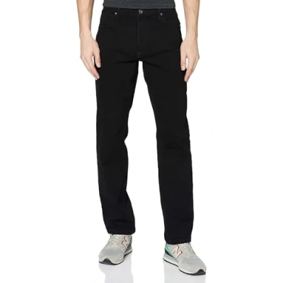 Obrázek Wrangler Pánské Red Kabel Straight Jeans, Black Rinse