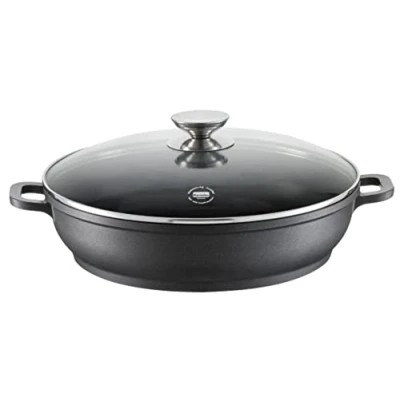 Obrázek Berndes Vario Click Induction Servírovací pánev, hliníkový odlitek, černá, 32 cm