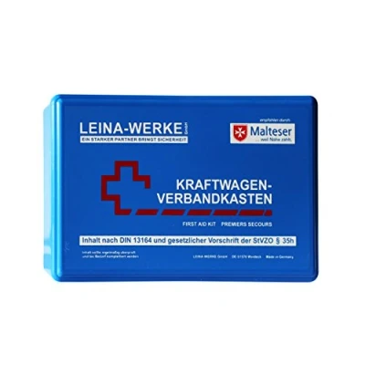 Obrázek Leina Werke 10006 autolékárnička standardní, modrá/bílá/červená