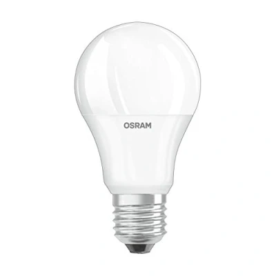 Obrázek OSRAM LED žárovka s paticí E27, denní světlo (6500K), klasický tvar žárovky, 8,5 W, náhrada za 60W žárovku, matná, Retrofit CLASSIC A, 1 kus (balení ks), bílé