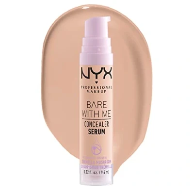 Obrázek NYX Professional Makeup krycí sérum s přírodním povrchem a střední silou, Bare With Me Concealer sérum, Light, 9,6 ml