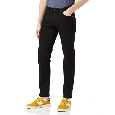 Obrázek Lee Pánské džíny Daren, zip, Regular Straight Fit, Leg, Black Rinse
