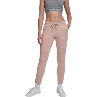 Obrázek Urban Classics dámské kalhoty na jogging Sweatpants, Růžová (Lightrose 00823)