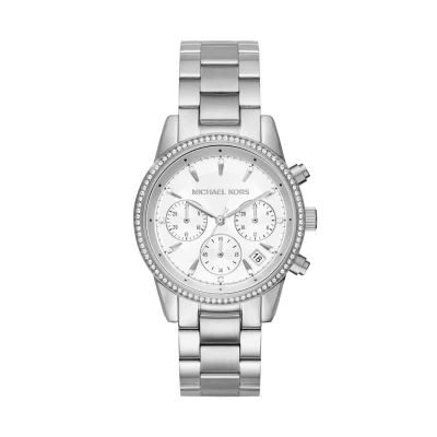 Obrázek Michael Kors RITZ Hodinky se stopkami silvercoloured, Ženy, Velikost: One Size, Silver coloured