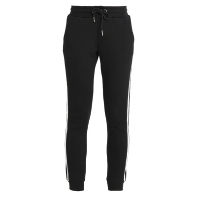 Obrázek Urban Classics Curvy Ladies College Contrast Teplákové kalhoty, Ženy, Velikost: 3XL, Black/white