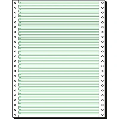 Obrázek SIGEL 12247 nekonečný papír 12 palců x 240 mm (A4 vysoký), 60 g, 2000 listů LP, 1přihrádka, s linkami na čtení, do tiskárny