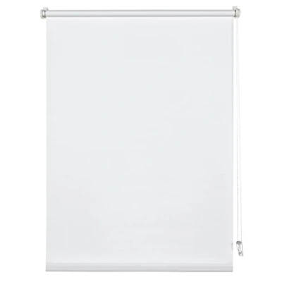 Obrázek Deco Company Roleta, neprůhledná, upínací roleta Uni, montáž k upnutí, propouštějící světlo, pro okna bez vrtání, bílá, 90 x 210 cm (Š V)
