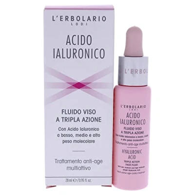 Obrázek L&#039;Erbolario, Obličejová tekutina s kyselinou hyaluronovou, účinek proti stárnutí trojitým účinkem, velikost: 28 ml