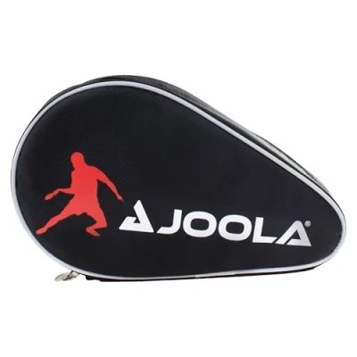 Obrázek JOOLA Obal na stolní tenis 80505 Pocket Double 2 kapsy odpuzující vodu, černá/červená, 28 x 17 4 cm