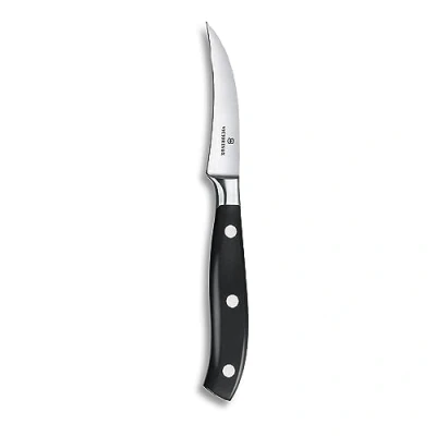 Obrázek Victorinox Grand Maître, profesionální turistický nůž, extra ostrá čepel, rovný brus, 8 cm, plastová rukojeť, nerezová ocel, černý
