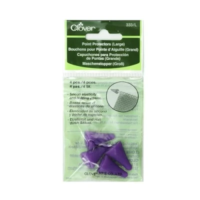 Obrázek Clover Třpytky TIPP Point protektory, plast, fialová, velká, 4