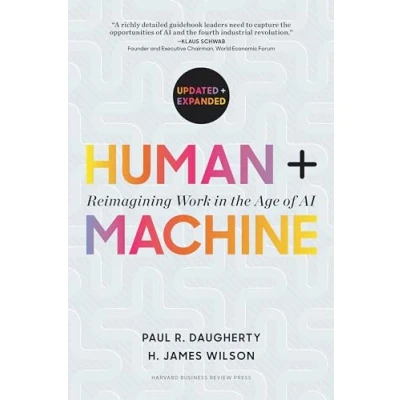 Obrázek Human + Machine, Updated and Expanded: Reimagining Work in the Age of AI