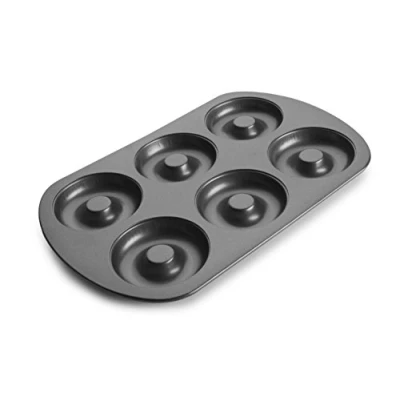 Obrázek Ibili 827300 Backform Antihaftbeschichtung Doughnut 6 Mulden Stahl 8 cm