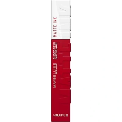 Obrázek Maybelline New York Rtěnka, Super Stay Matte Ink, tekutá, matná a dlouhotrvající, č. 20 Pioneer, 5 ml