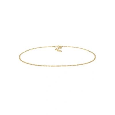Obrázek Elli Náhrdelník Choker Figaro Basic Blogger ze sterlingového stříbra 925, 360