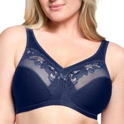 Obrázek Glamorise Dámský Minimizer Bra, modrá