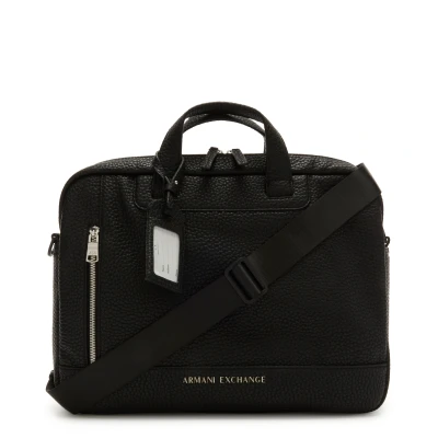 Obrázek Armani Exchange Briefcase Unisex Aktovka, Velikost: One Size, Black