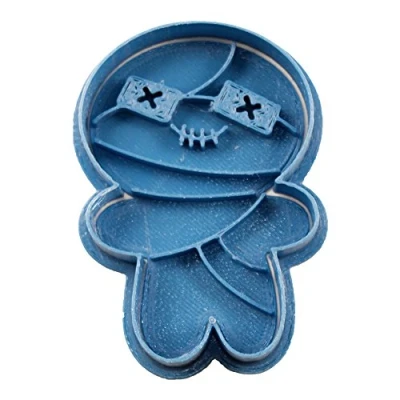 Obrázek Cuticuter Halloween Mumie Ausstechform, Blau, 8 x 7 1.5 cm