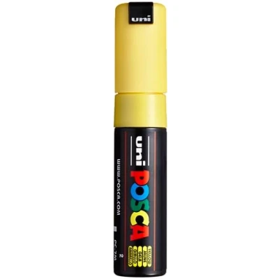 Obrázek uni ball 181307 POSCA Marker PC 7M, mit breiter Rundspitze, gelb, 1 Stück