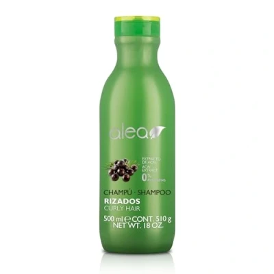 Obrázek ALEA Lockiges Haar Shampoo, 500 ml, mit Acai Extrakt, definierte, natürliche und flexible Locken, verleiht dem Körper Kraft, ohne Parabene