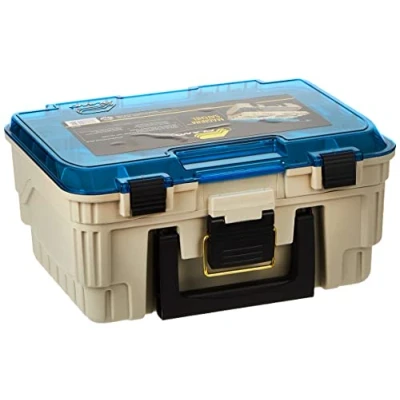 Obrázek Plano Unisex Erwachsene 134900 Angelausrüstung Tackle Taschen &amp; Boxen, Sandstein/Blau, Einheitsgröße