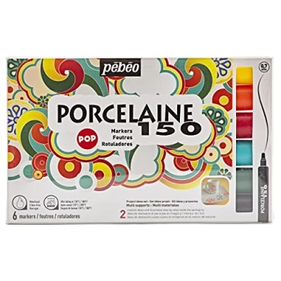 Obrázek Pébéo Pop 150, 6 kusů, porcelán, 0,7 mm