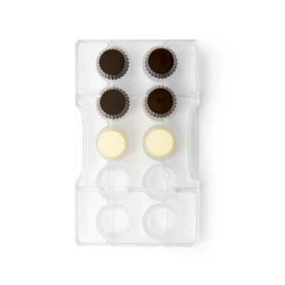 Obrázek DECORA 0050100 Profi SCHOKOLADENFORM Cupcake FÖRM Ø 25X16 H MM 200X120X22