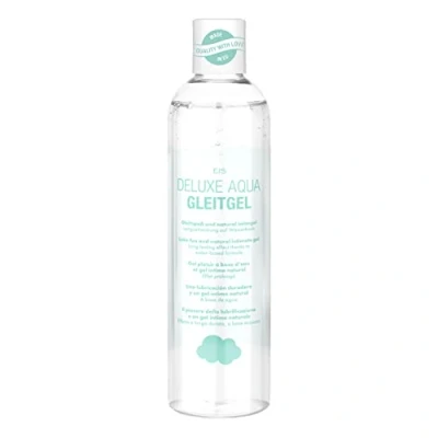 Obrázek EIS Deluxe Aqua lubrikační gel Dlouhodobý účinek na vodní bázi stimulující a veganský také ideální pro sexuální hračky Lube 300 ml