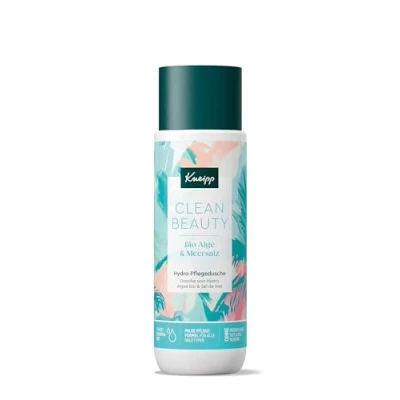 Obrázek Kneipp Clean Beauty Hydro sprchový gel bio řasy a mořská sůl hydratační s jemnými cukrovými tenzidy pro extra jemné čištění bez mikroplastů silikonů veganský 200 ml