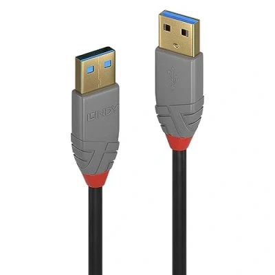 Obrázek LINDY USB 3.0 Kabel Typ A anthra Line 5m