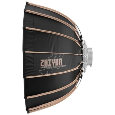 Obrázek ZHIYUN [Official] 60 cm Parabolický Softbox Bowens, univerzální pro světlo s Bowens Mount, Parabolic X60/ CX100/ G60/ X100/ G200/ G300 video
