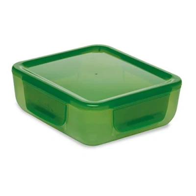 Obrázek Aladdin Easy Keep Lunch Box 0,7 l zelený zavírací víko bezpečné proti vytečení západkový závěs bez BPA vhodné do mikrovlnné trouby a myčky nádobí