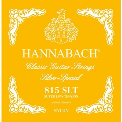 Obrázek Hanna Bach klasická Gita Rrensaiten Serie 815 Profi Pack Silver Special SLT