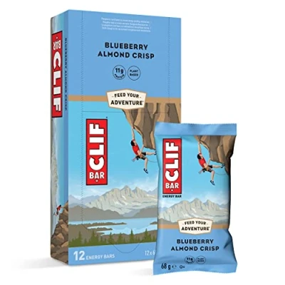 Obrázek CLIF Bar Energetická tyčinka Blueberry Crisp, balení 12 ks (12 x 68 g)