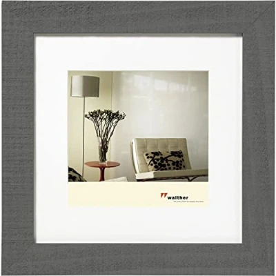 Obrázek Dřevěný rám Home, design Walther., Šedá, 30 x cm