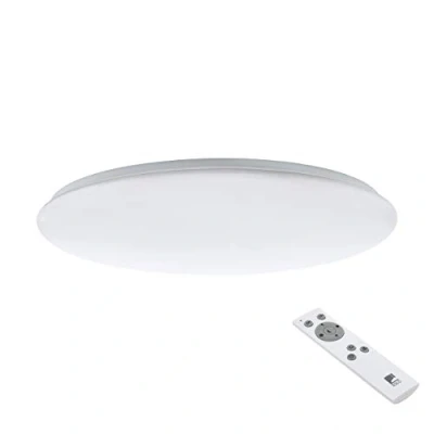 Obrázek EGLO LED stropní svítidlo Giron, s 1 žárovkou, materiál: ocel, plast, barva: bílá, Ø: 76 cm, stmívatelné, bílé tóny nastavitelné dálkovým ovládáním
