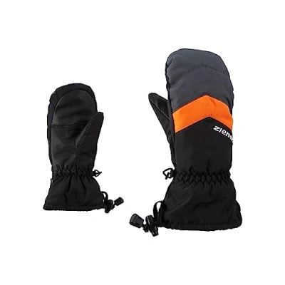 Obrázek Ziener Dětské LETTERO lyžařské palčáky/zimní sporty vodotěsné prodyšné, black/graphite, 3,5