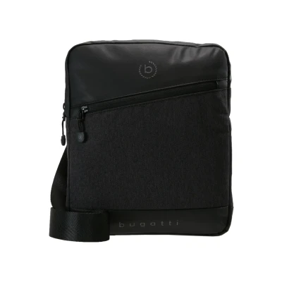 Obrázek bugatti Small Crossbody BAG Taška s příčným popruhem, Muži, Velikost: One Size, Black/grey