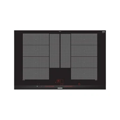 Obrázek Indukční varná deska Siemens iQ700 EX875LYC1E (ovládání Dual LightSlider, sklokeramika), černá
