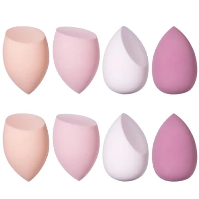Obrázek Makeup Schwamm, 8 Stück Beauty Blender Make Up Schwamm Schminkschwamm für Foundations, Puder Flüssigkeiten, Etc., Gesichtsschwamm Kommt In 3 Formen