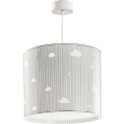 Obrázek Dalber kinderlampe Pendelleuchte Hängelampe Wolken Sweet Dreams Grau, 26 x 23 cm