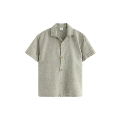 Obrázek Lindex Shortsleeved Košile pro děti, Velikost: 98/104, Dusty green