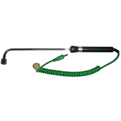 Obrázek PeakTech Typ K teplotní čidlo, 50 až 500 C, sonda pro povrchovou teplotu, průměr senzoru 14 mm, 1 kus, P TF 30