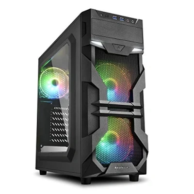 Obrázek Sharkoon VG7 W RGB, pouzdro na PC