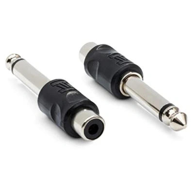 Obrázek Hosa GPR101 Adaptér jack 6,3 mm TS (2 kusy)