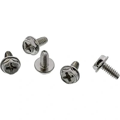 Obrázek InLine® 77783L sada šroubů, pro 3,5&quot; pevný disk, dlouhé provedení 8 mm, 50 dílů, stříbrná