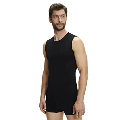 Obrázek FALKE Pánské teplé funkční tílko singlet pro mírné až studené teploty spodní prádlo rychleschnoucí prodyšný udržitelný materiál 1 kus