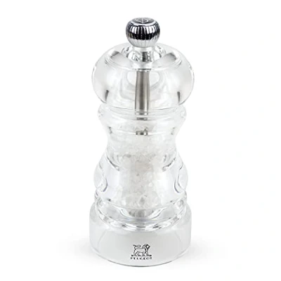 Obrázek PEUGEOT 900812/SME Nancy mlýnek na sůl akryl, 5,3 x 12 cm, průhledný