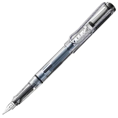 Obrázek Lamy plnicí pero safari vista s ergonomickou rukojetí a leštěným ocelovým perem pro leváky (LH) v šířce tahu M robustní ASA plast vč. inkoustové kazety T 10 modré
